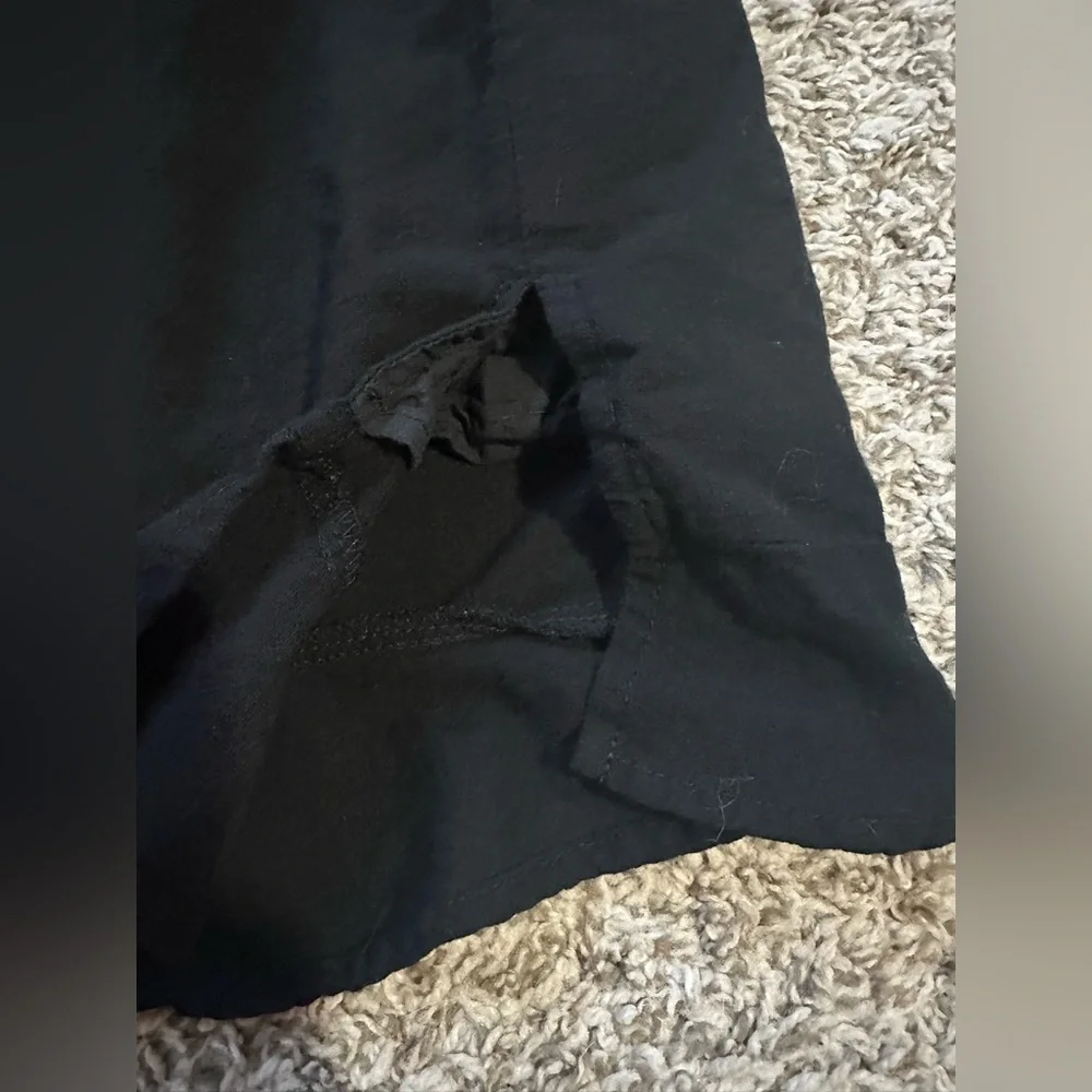 SHEIN 100% Cotton Ruffle Hem Mini Skirt - Women’s Size Small - Picture 3 of 6